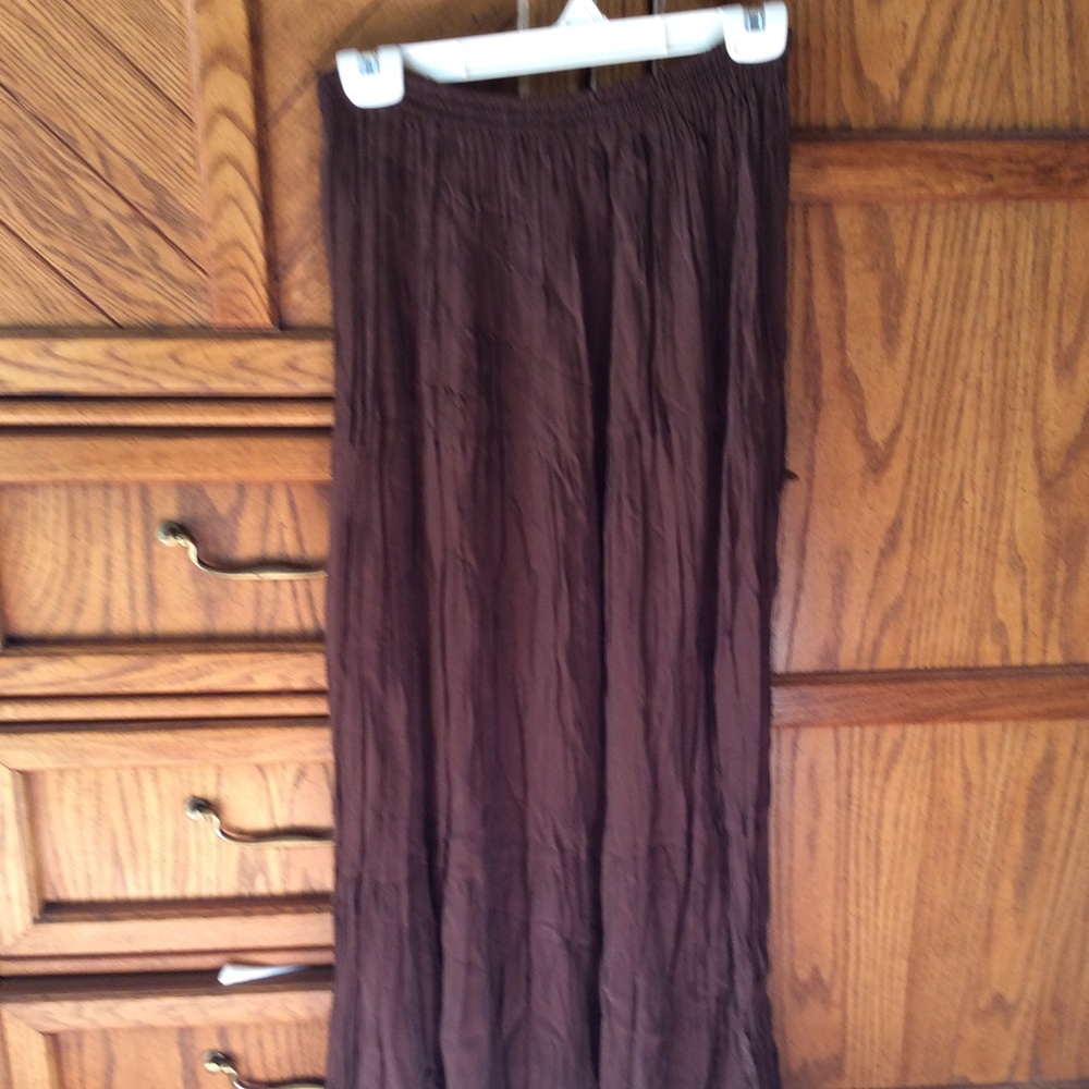 Broom skirt handmade in Texas.